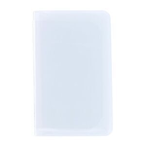 CTM Vinyl Window Inserts for Vertical Bifold or Trifold Wallets (12 Sleeves)